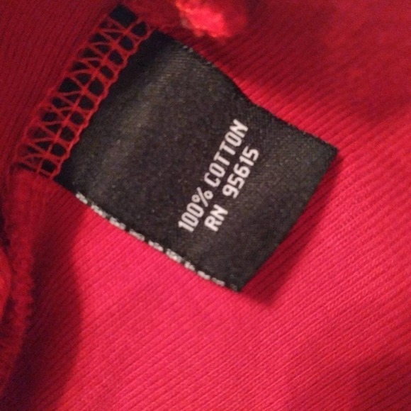 RAFAELLA Red Embellished Button Down Top Small - Picture 5 of 8